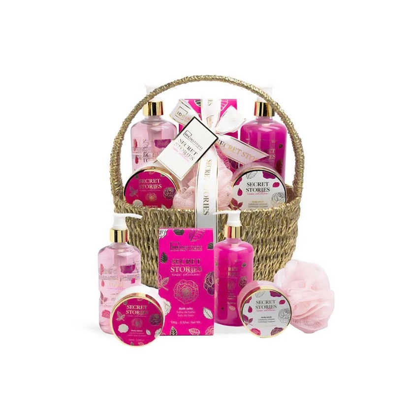 SECRET STORIES ROSE BIG BASKET SET